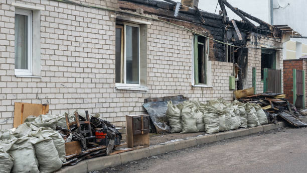 Professional Smoke Damage Removal technician working in Faribault, MN